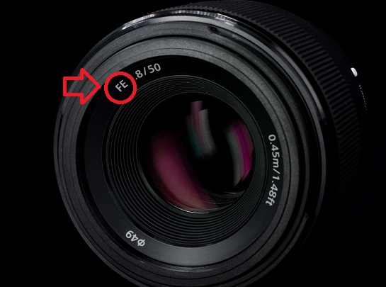 What is the difference between Sony E-mount and FE mount - FE type lens