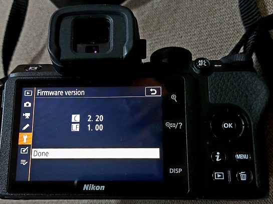 Nikon FTZ II adapter review - Z50 latest firmware 