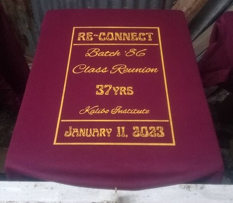 Kalibo ati-atihan festival - Reunion t-shirt front 2023