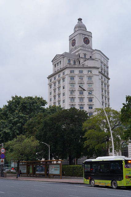 Photo of a clock building using Sony alpha a7iii