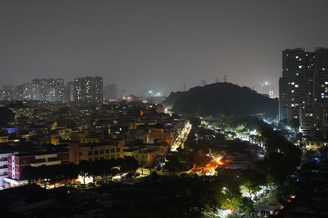 Sony alpha a7iii - night shot balcony view